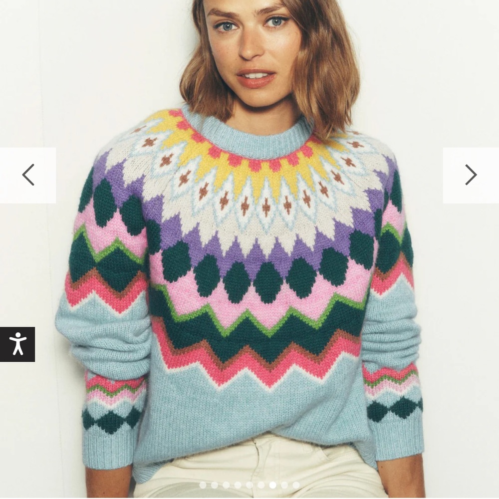 Boden Eleanor Fair Isle Sweater